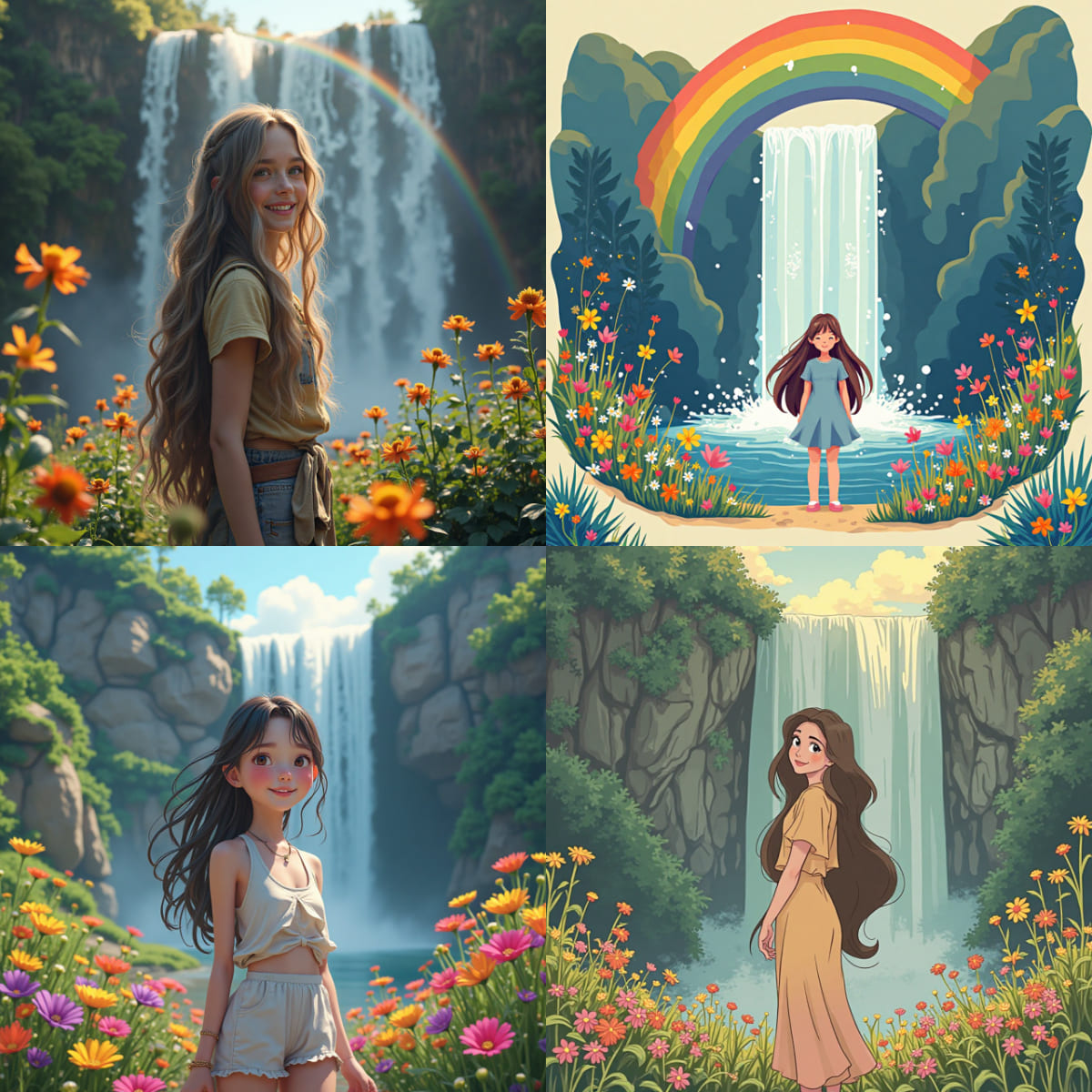 MyEdit 免費 AI 繪圖成果